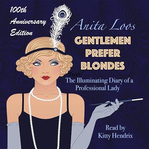 Gentlemen Prefer Blondes Audiolivro Por Anita Loos capa