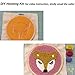 RuiyiF Latch Hook Kits for Kids Beginner Preprinted, DIY Rug Hooking Kit with Punch Needle Colorful Yarn for Kids Adult (Fox)