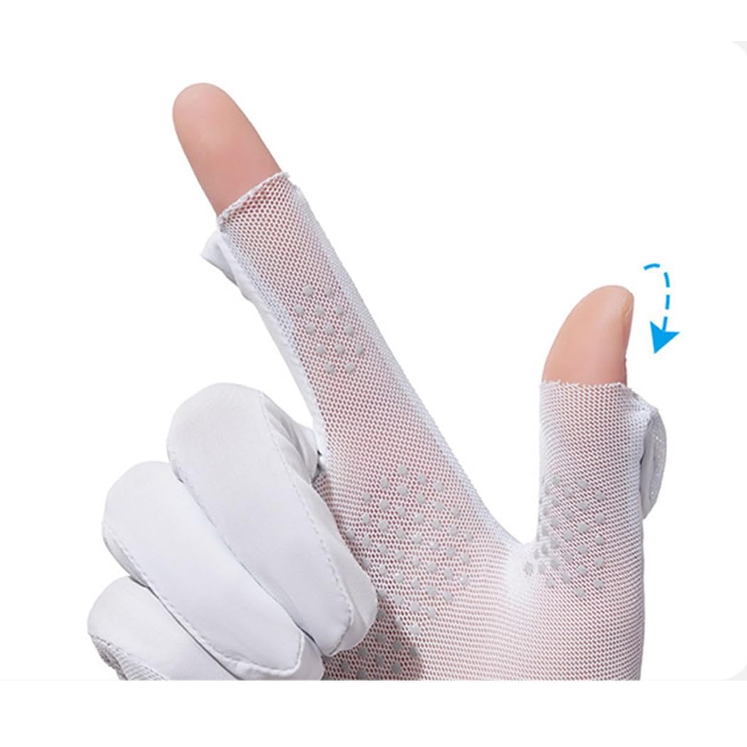 UV-Schutz, kühlende Armwärmer mit Vollfinger-Handschuhen, UPF50+ Sonnenschutz-Arm-Ärmel-Handschuhe, Flip-Tip-Finger, Touchscreen-Design, rutschfeste Handfläche