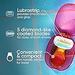 Gillette Venus Extra Smooth Travel Razor Kit for Women, Mini Handle + Refill + Case, Holiday Gifts for Women - Image 3