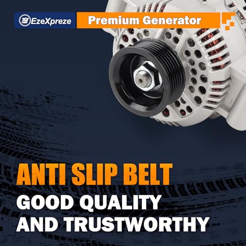 Image of Ezexpreze 7750N New Alternator Compatible With Ford Escort, Ranger, Mazda Pickup 2.3L 2.3 3.0L 3.0 4.0L 5.0 5.0L 5.8 5.8L 1992-1997 92 93 94 95 96 97 F07F-10300-AA F07U-10300-AA F07U-10300-AB AFD0012