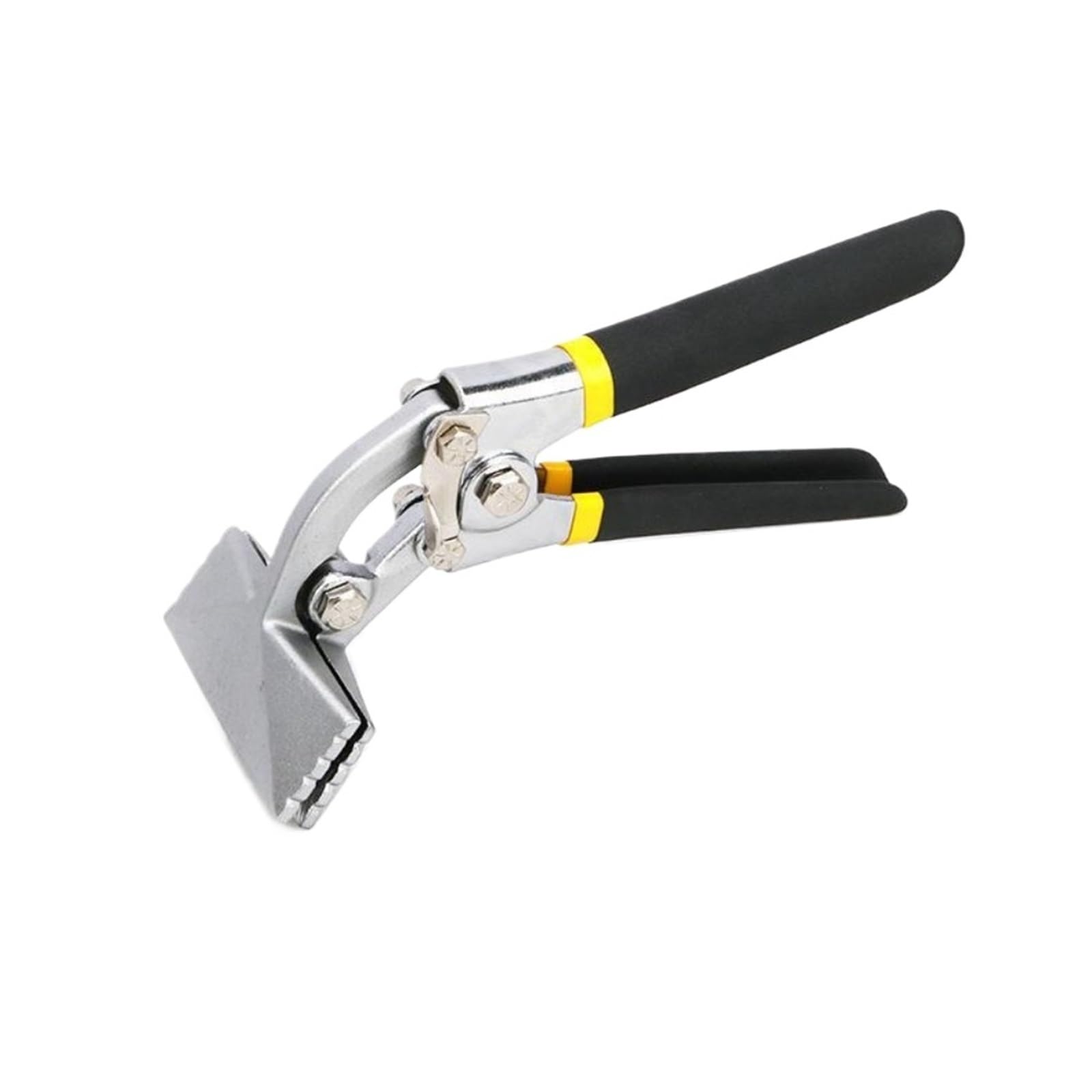Sheet Metal Bender 75mm/150mm Sheet Metal Hand Seamer Flattening Non-Slip Bending Pliers Carbon Steel Wide Jaw(75mm Elbow)