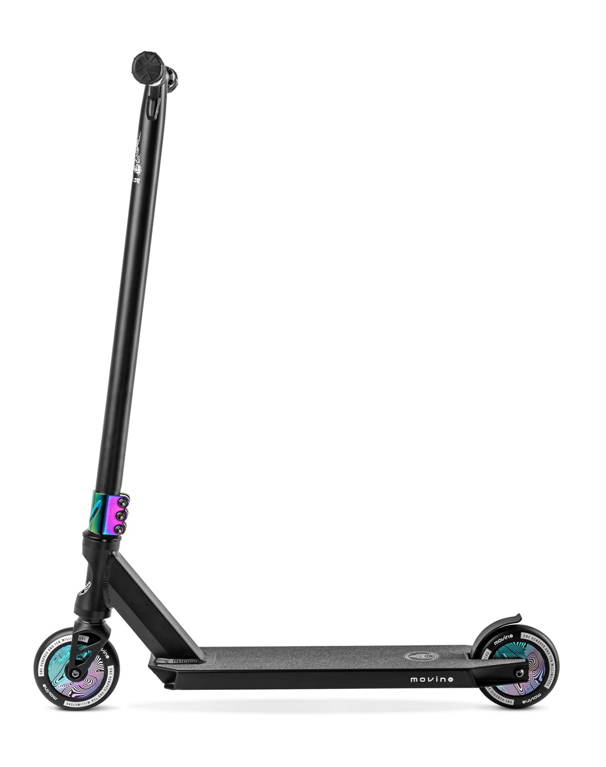 Movino Haze Stunt Scooter – Patinete Freestyle Profesional para Skatepark – Robusto con Sistema IHC, Ruedas Fullcore 110mm y ABEC 9 – Manillar T-Bar 55cm – Carga 100 kg