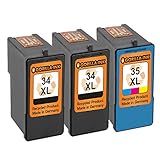 X 3350 / X 3370 / X 3380 / X 3530 / X 3550 / X 4530 / X 4550 / X 4550 Business Edition / X 5070 / X 5075 / X 5200 Series / X 5210 / X 5250 / X 5260 / X 5270 / X 5410 / X 5430 / X 5435 / X 5450 / X 5470 / X 5470 Business Edition / X 5490 / X 5495 / X 7100 Series / X 7170 / X 7300 Series / X 7310 / X 7350 / X 7350 Business Edition / X 8300 Series / X 8310 / X 8350 und alle Drucker, die laut Betriebsanleitung Lexmark 34 XL & 35 XL verwenden.