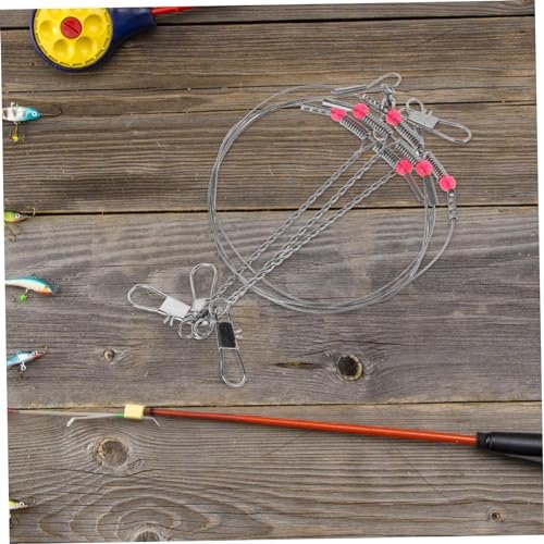 Set de 5 accesorios con giratorio y snap para pesca al mar miniatura 7