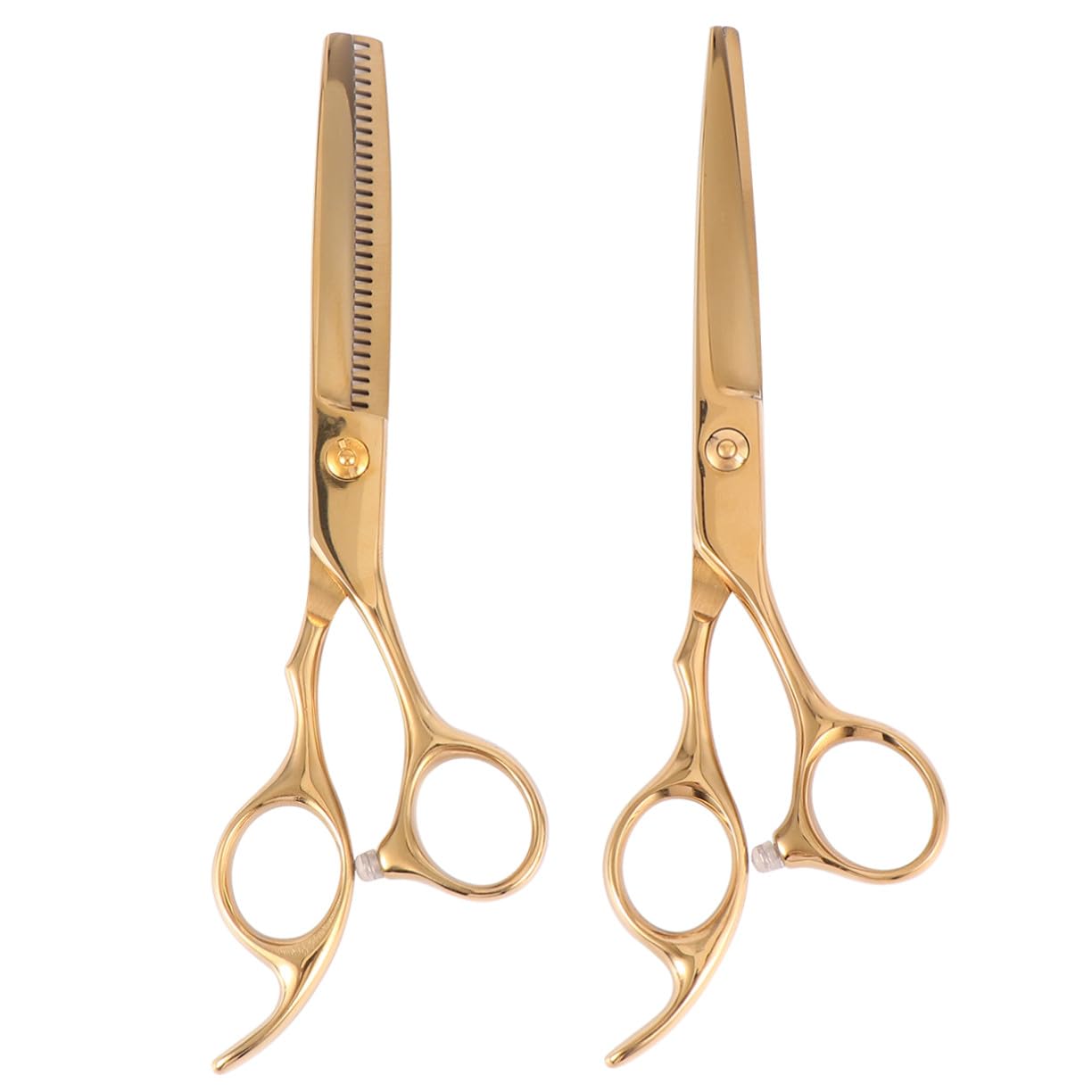 Juego de Tijeras Antióxido para Cortar el Pelo de Acero Inoxidable 6 Pulgadas 2 Piezas para Uso en Barbería y Hogar