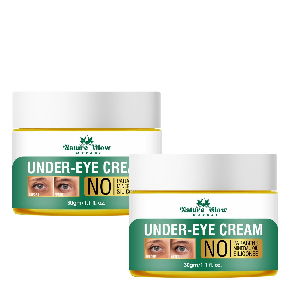 Under Eye Cream, Brighten, hydrate|,anti-aging the solution | Wrinkles and dark circles | for bright eyes.combo (pack of 2)-30+30gm-image-23