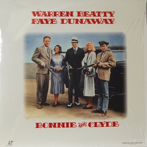 Bonnie And Clyde Laser Disc Wide Screen Edition 1995 Warner Brothers. Faye Dunaway Warren Beatty Gene Hackman
