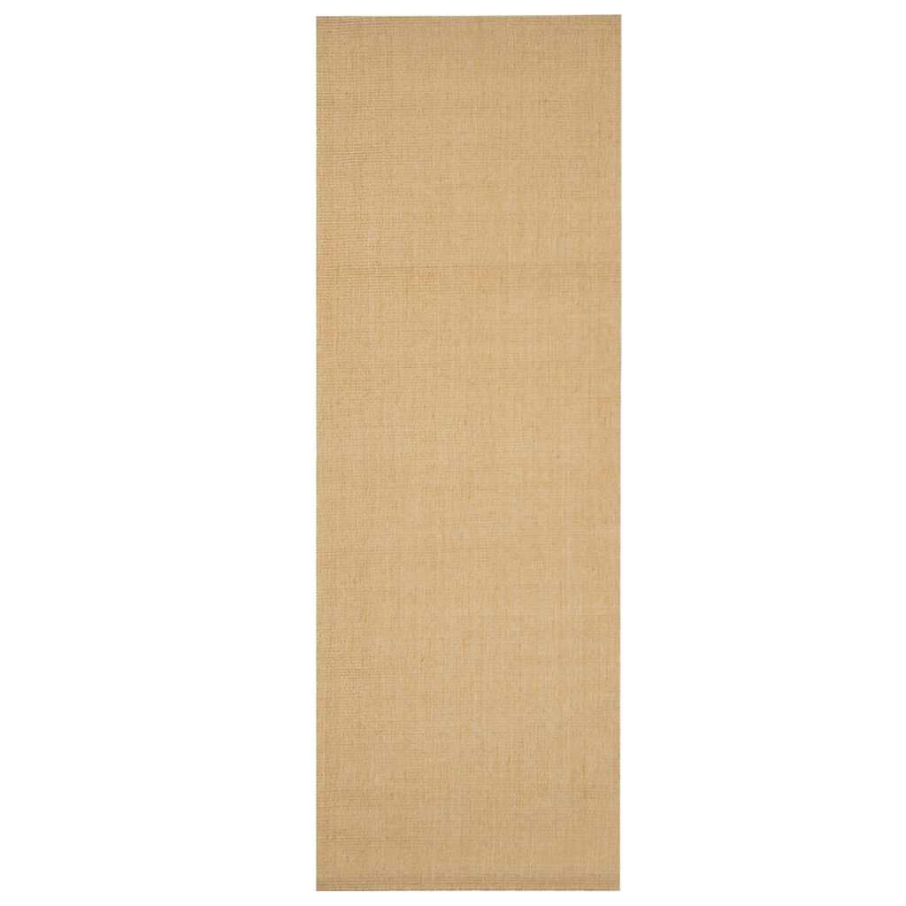 vidaXL Rug, Area Rug for Home Indoor Bedroom Living Room, Floor Carpet with Anti-slip Latex Backing, Floor Mat Protective Rug, Natural Sisal — image 1