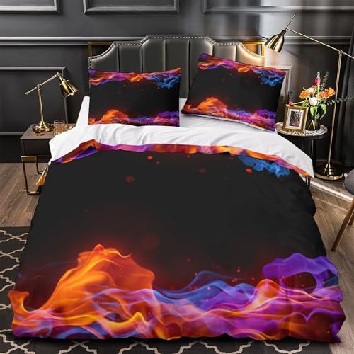 Parure de lit loup fantastique en microfibre résistante de qualité