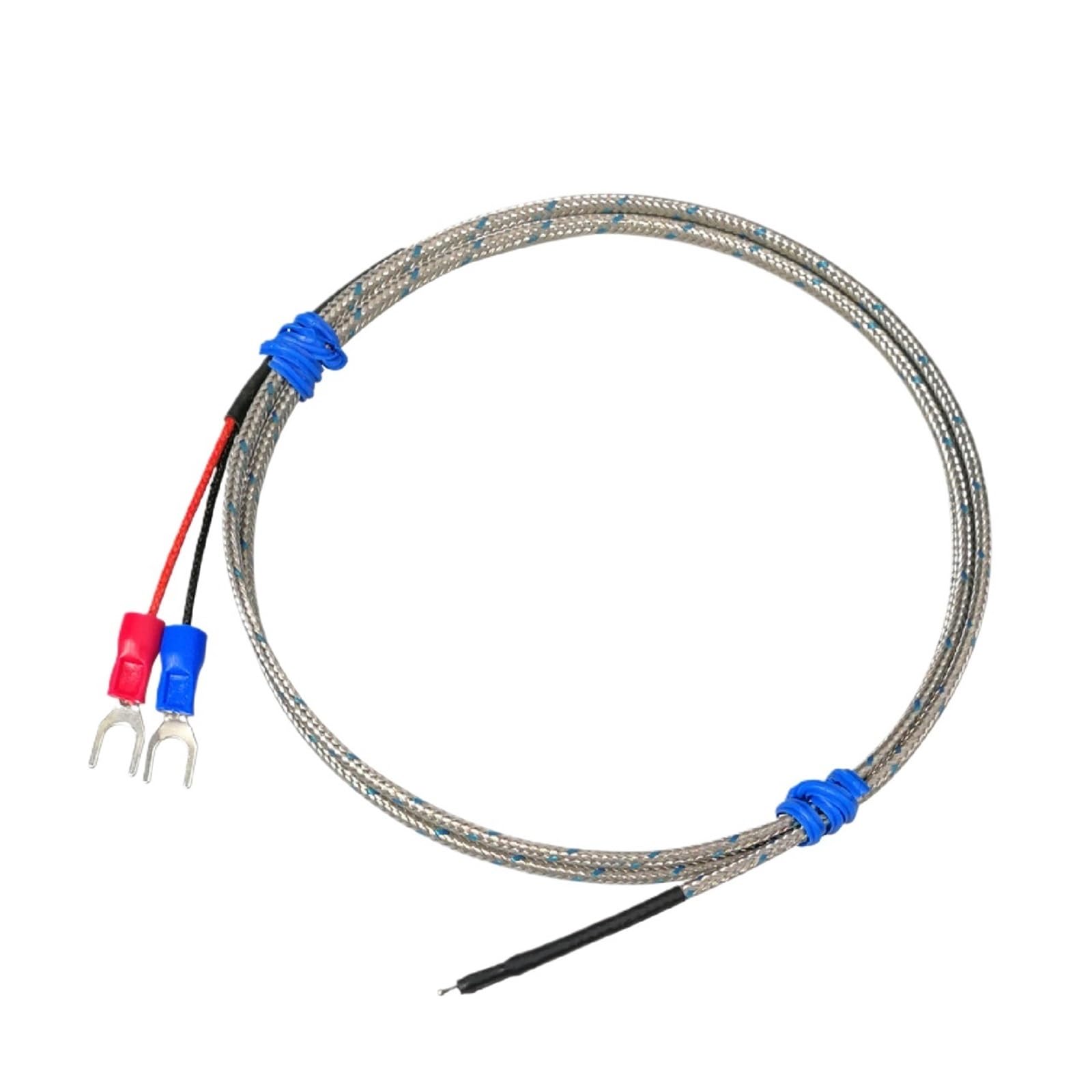 Sonde thermocouple de type K 4m avec perle soudée 600°C pour mesure thermique précise - 4