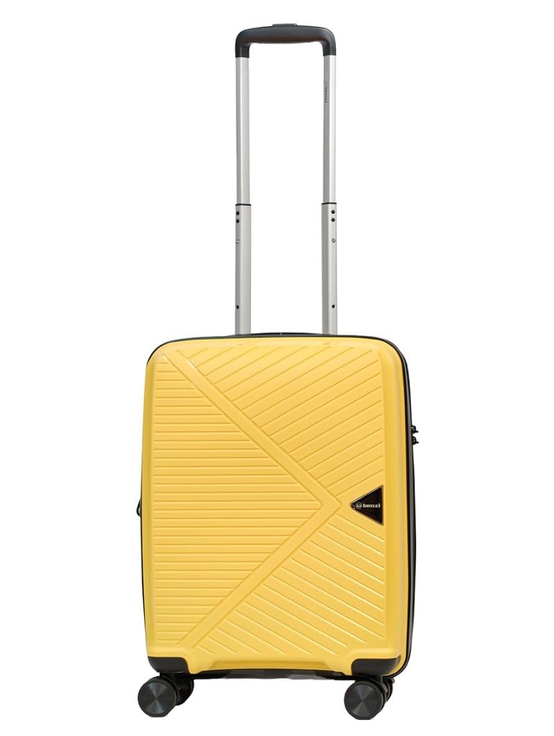 Maleta Cabina Tony Seúl Expandible Amarillo Polipropileno 55x40x20 cm 4 Ruedas Giratorias 360° 2.7 kg