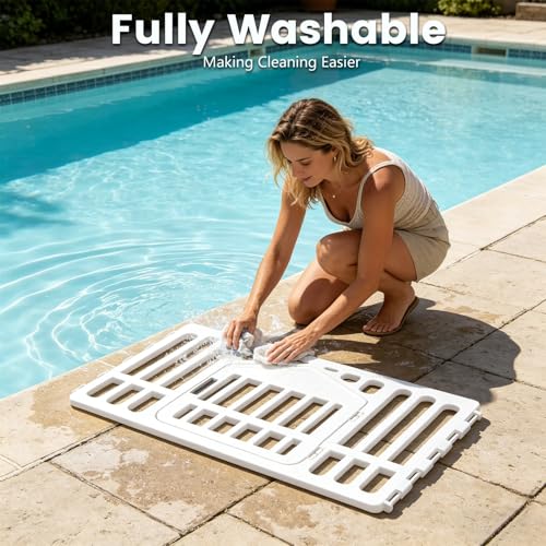 Image of BestPet 24 Inch Dog Playpen, 6-Panel Plastic Pet Playpen with Door, Indoor Puppy Exercise Pen, Large Space Dog Fence for Small Medium Dogs, No Assembly Required, White