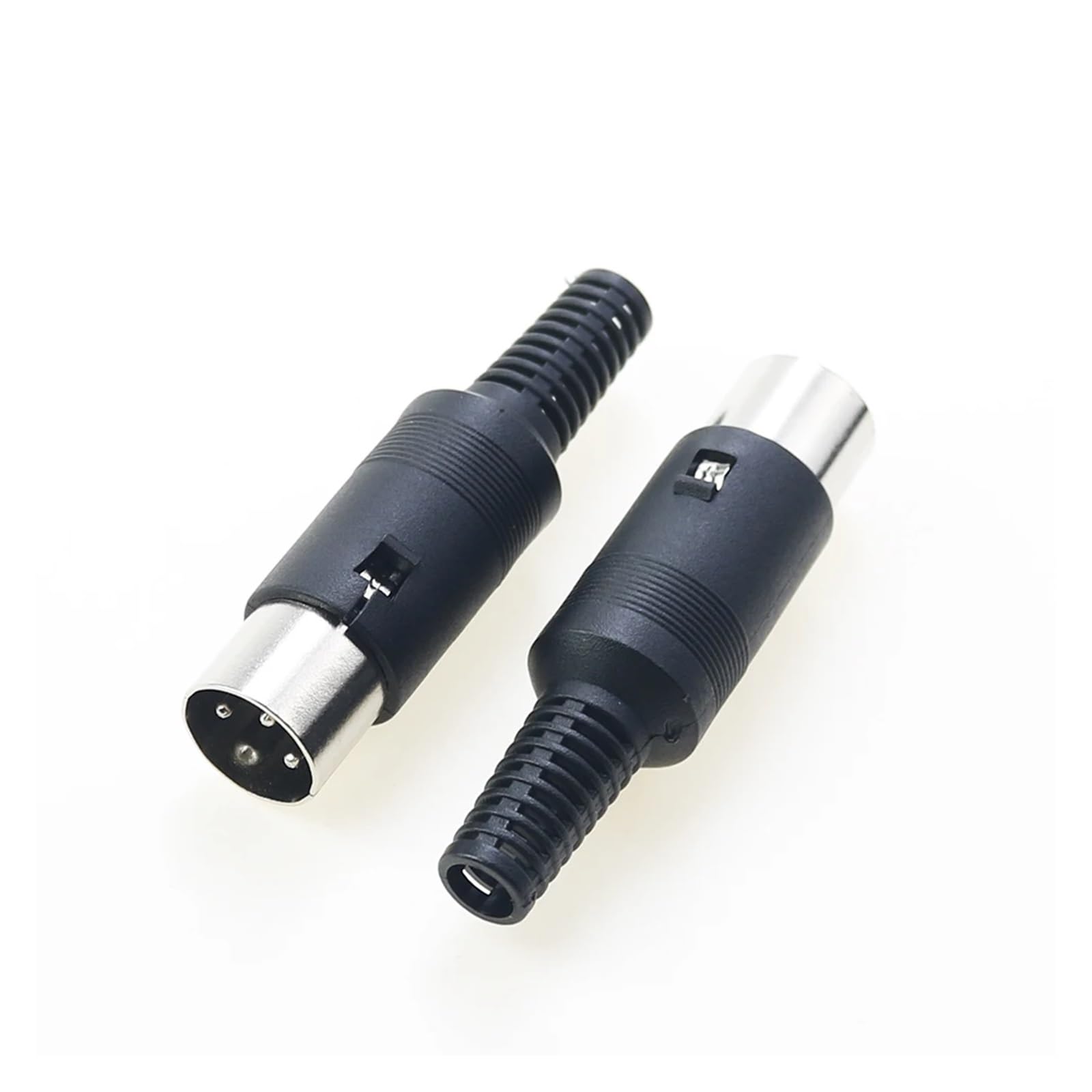 5 szt. 3P 4P 5P 6P 7P 8Pin DIN męskie/żeńskie gniazdo wtykowe z plastikowym uchwytem adapter złącza kabla klawiatury (żeński 8P)