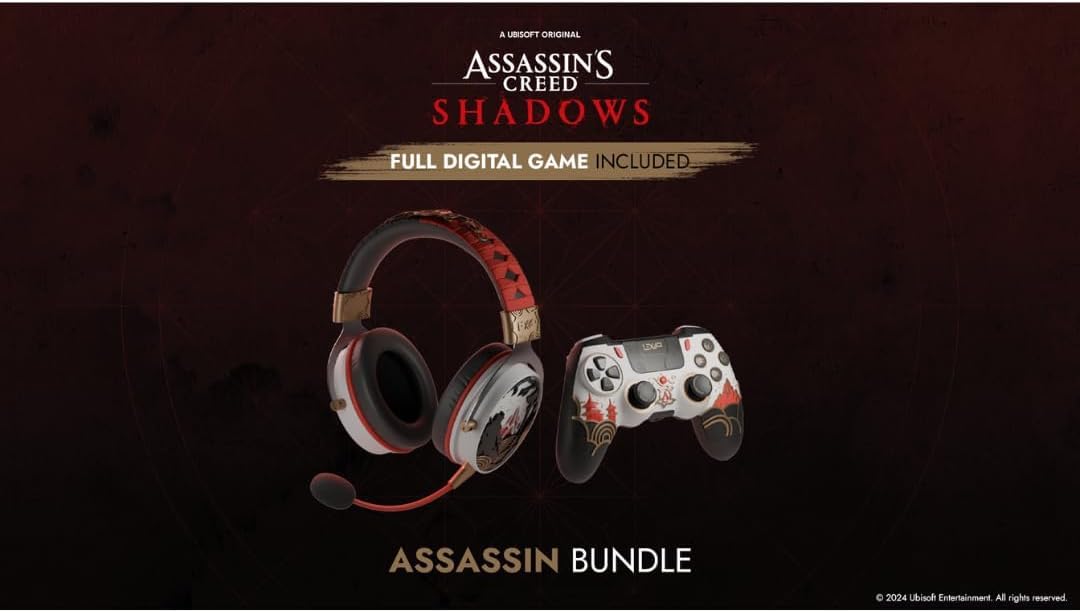 Assassin's Creed Shadows ヘッドセット Lexip X Ubisoft Assassin's Creed Shadows Assassin Box - PC Game