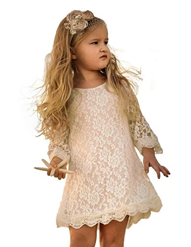 Lace Flower Girl Dress