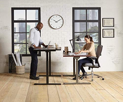 Image of Realspace Magellan Performance Electric 60 inch W Height-Adjustable Standing Desk, Cherry