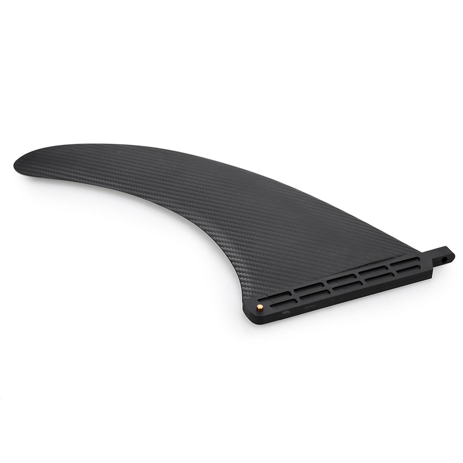 UPALDHOU Nylon Single Fin 10in Longboard Surfboard Paddleboard Fin, Works Well on or Surfboard with Single Box, Designed for Center Like Longboard and Paddleboard (10 with Fiber line)