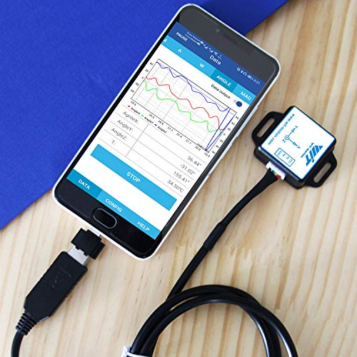 【Wt901C-Ttl 9-Axis Vibration Inclinometer】High-Performance Acceleration+Gyro+Angle (Xy 0.05° Accuracy)+Digital Compass, Triaxial Mpu9250 Tilt Sensor【Kalman Filtering】 For Arduino, Raspberry Pi #TOP2
