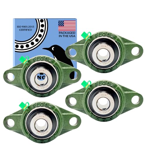 Image of PGN UCFL202-10 (4 Pack) 2-Bolt Flange Bearing 5 /8 inch Bore