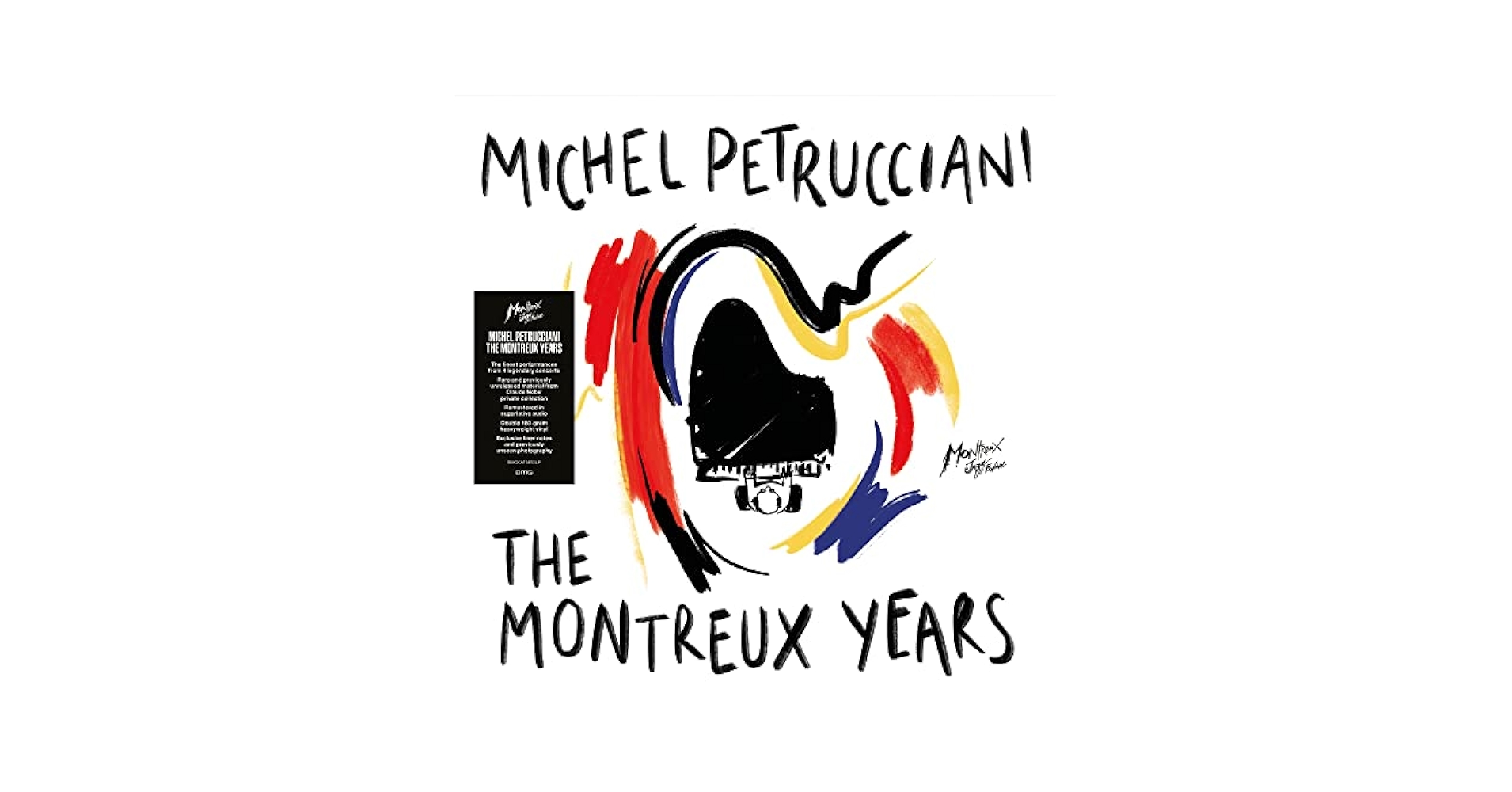 欧2LP Michel Petrucciani The Montreux Years BMGCAT581DLP Montreux Jazz Festiv /00520 Michel Petrucciani - Michel Petrucciani: The Montreux Years