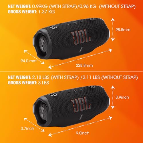 JBL Charge 6 Cassa Bluetooth Portatile Versatile