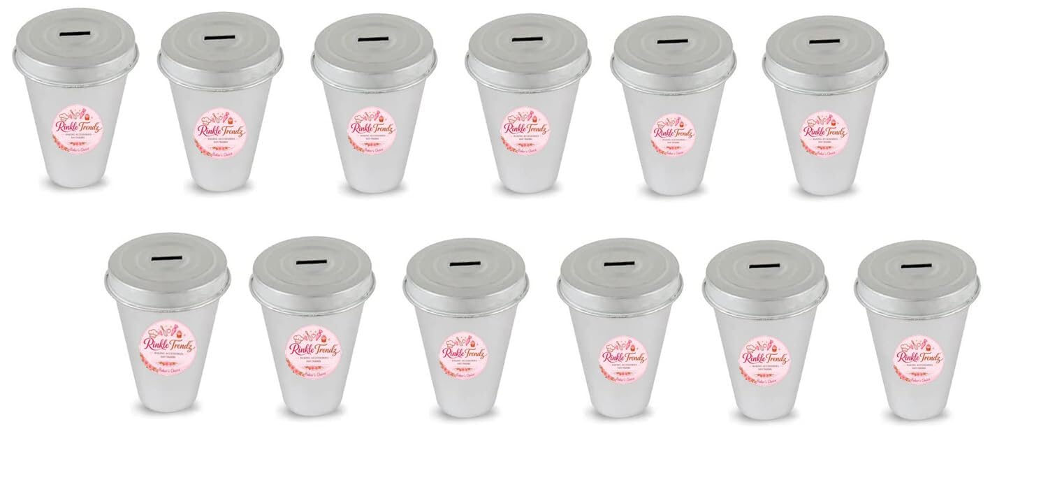 Aluminium Kulfi Mould Set Ice Cream Kulfi Maker with Lid Hole- 6 Pieces (Without Stand) — Amazon image 6