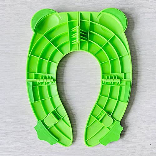 lefeindgdi Potty Trainingszitje, opvouwbare reizen, draagbare herbruikbare toiletpotje trainingsstoelhoezen voeringen… - Afbeelding 7