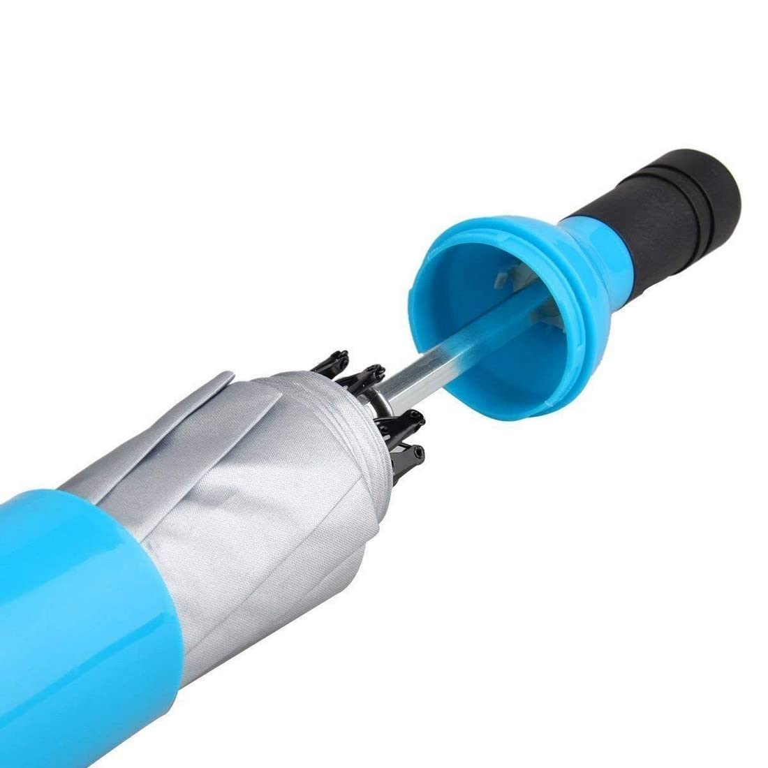 TAKASH TAKASHBottle Umbrella Lightweight, Waterproof UV Protection Mini Compact Foldable Design Travel Umbrella with Waterproof and Compact Bottle for Monsoon and Summer 2