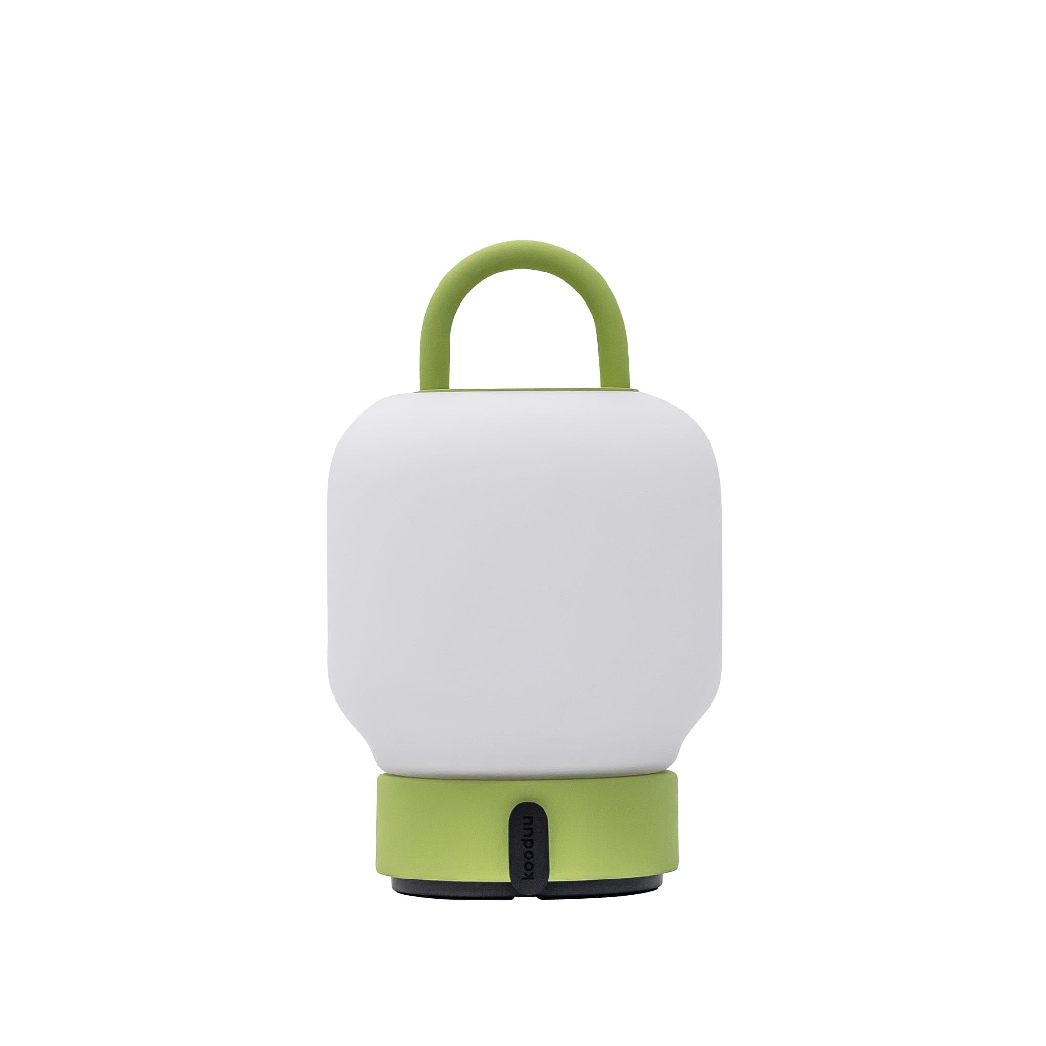 Kooduu - Loome Portable Table Lamp - Dimmable and Rechargeable via USB - Opal Glass, Moss