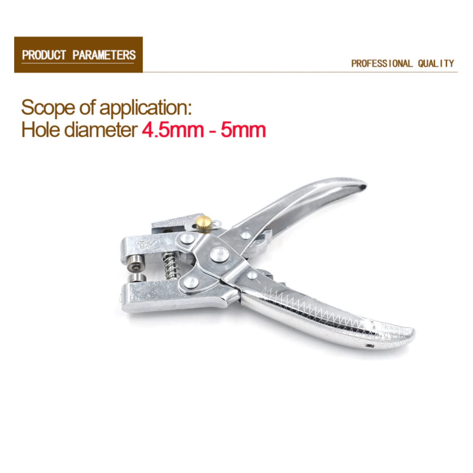 Occhiello Strumento Kit, 100 Set 10 Mm Grommet Occhielli Metallo, Occhielli Grommet Rondelle, 3 Pezzi Strumento Di Installazione Dell'Occhiello Con Scatola Portaoggetti Per Tela Cerata (4 Colori - Foto 9