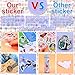 Arme 600 PCS Stickers Pack，Cute Colorful Waterproof Stickers，Vinyl Art Stickers.Stickers for Water Bottles,Skateboards and Notebooks, Laptop Sticker for Teens Girls Kids Adults