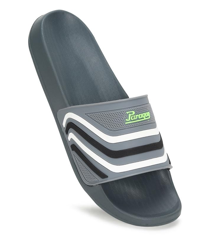 K10903G Men Casual Sliders | Stylish Trendy Lightweight Slides | Casual & Comfortable Slippers | for Everyday Use-image-48