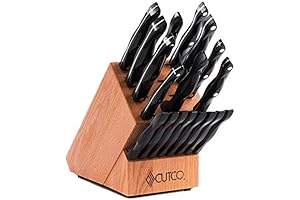 19-Piece Cutco Knife & Block Set with Sharpener