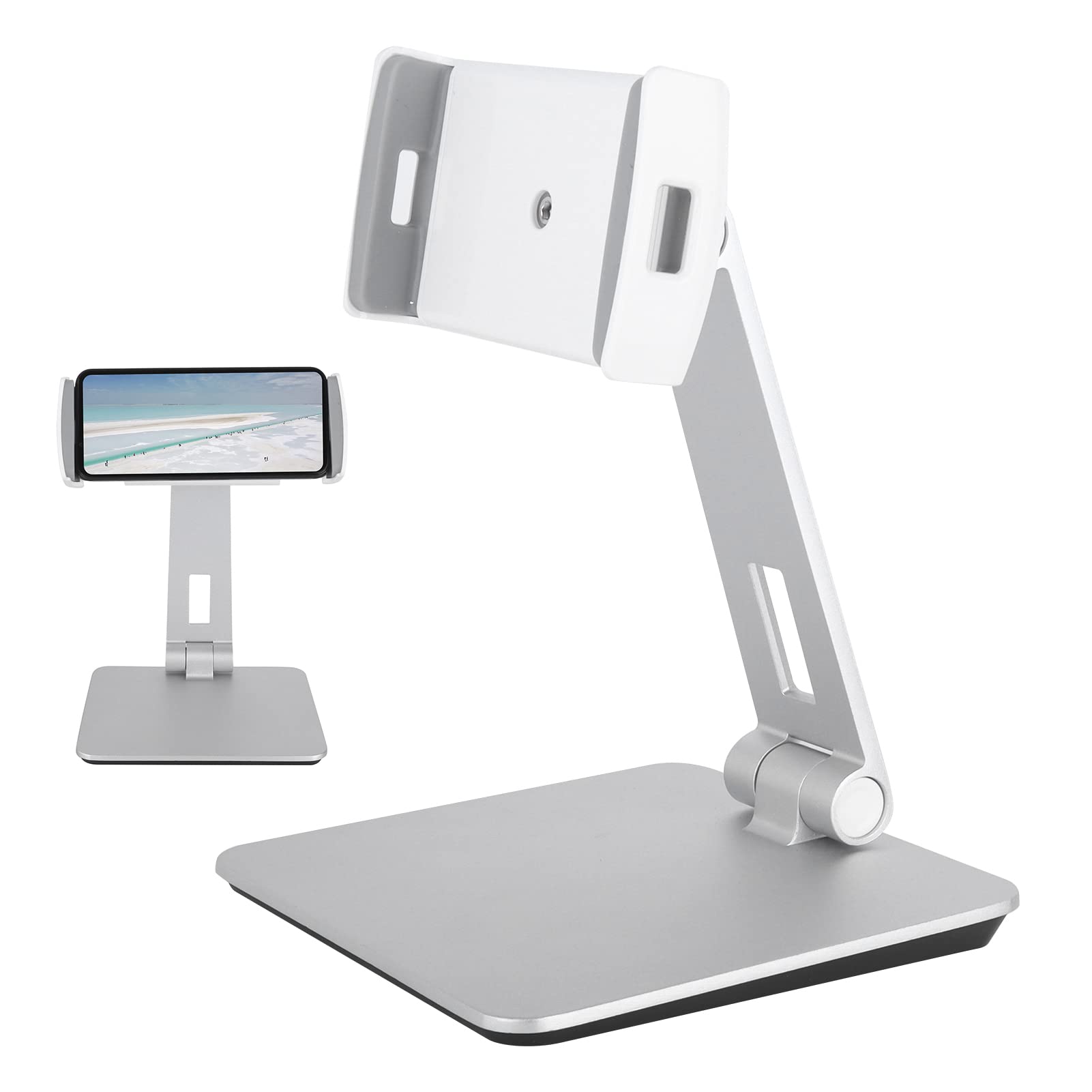 Aramox Stojak na Tablet Aluminiowy Składany, 4-14 Cali