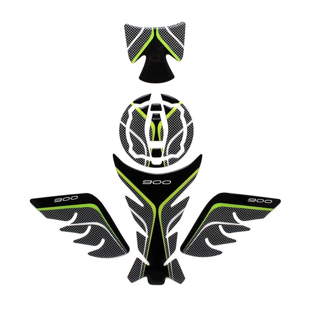 Motorcycle Fuel Tank Sticker Motorcycle Fuel Tank Cap Sticker Fuel Tank Decal Traction Side Pad Gas Fuel Knee Decal for Z900 Z900