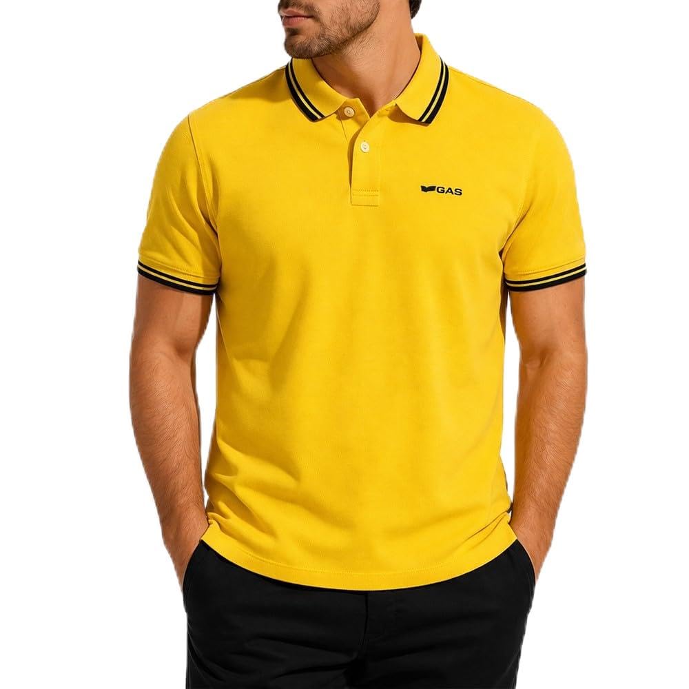 gas Polo Uomo Manica Corta b1202 Ralph/s