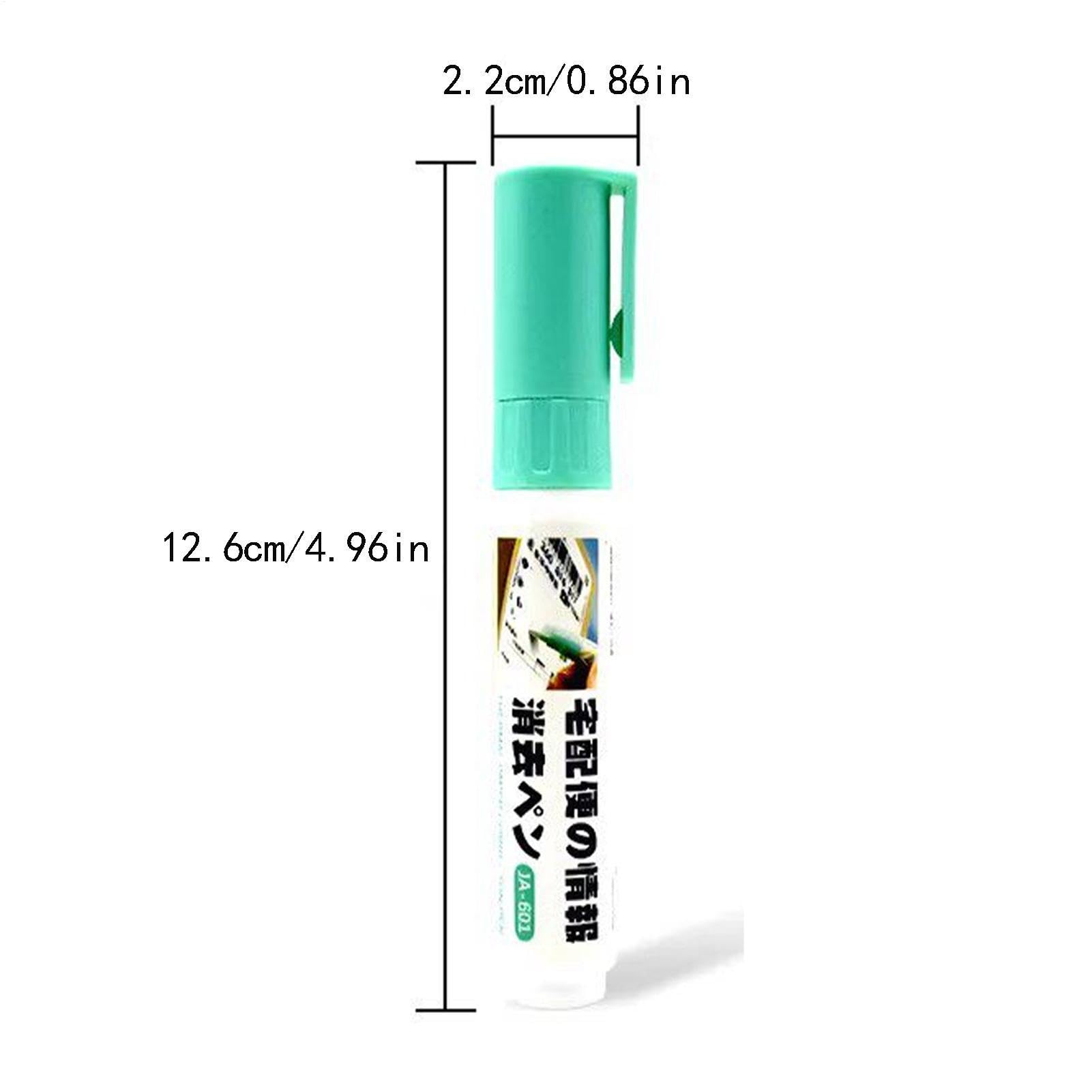 Borrador de papel térmico 8 mm portátil para oficina escuela hogar