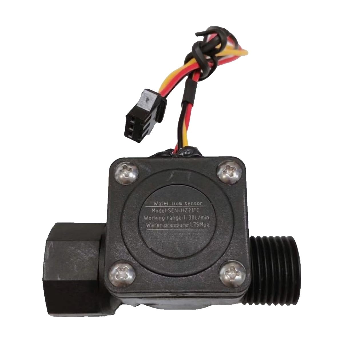 Máquina control agua con sensor flujo termostato medidor SEN-HZ21FC rosca 1/2 2