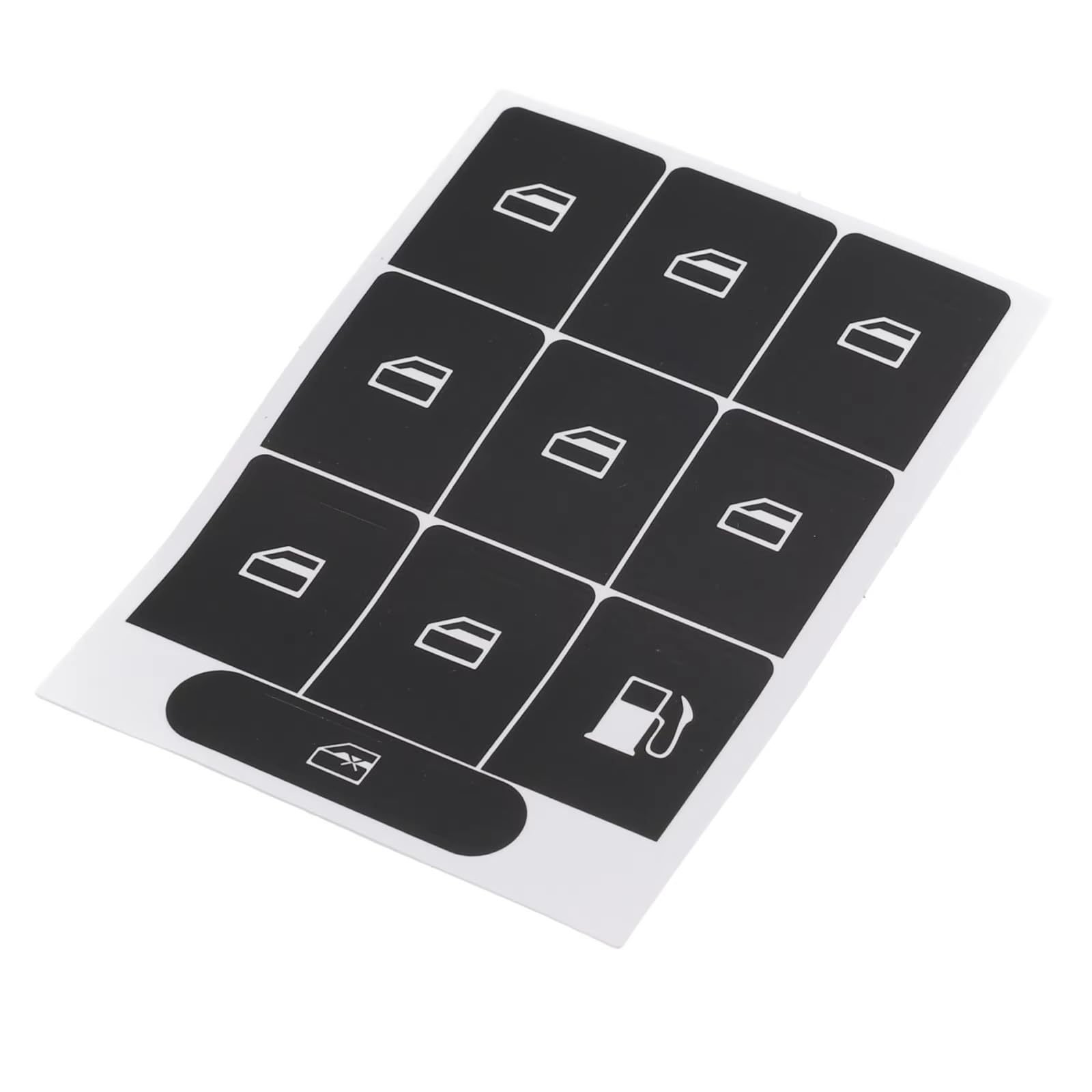 Modification Interior Compatible with VW for Golf for MK5 for Passat B6 Car Window Lifter Stickers Car Interior Button Sticker Decals Car Lifter Switch Repair Decoration