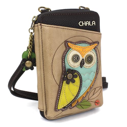 Image of CHALA Wallet Crossbody Cell Phone Purse - Women Faux Leather Multicolor Handbag with Adjustable Strap