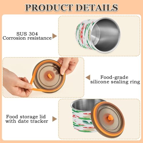 Contenedor hermético acero inoxidable para café y alimentos 30oz miniatura 5