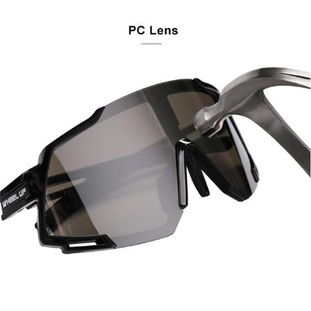 Okulary rowerowe z polaryzacyjną soczewką w pełni powlekaną / fotochromowe okulary przeciwsłoneczne UV400 do wyścigów wyścigowych, wyścigów, wędrówek, uprawiania sportu, okularów