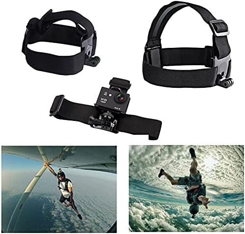 EDOSE Accessories Kit for AKASO EK7000 GoPro Hero11/GoPro Hero10/Hero9/Hero8/Hero7, GoPro Max, DJI Osmo Action Cameras Accessory Bundle