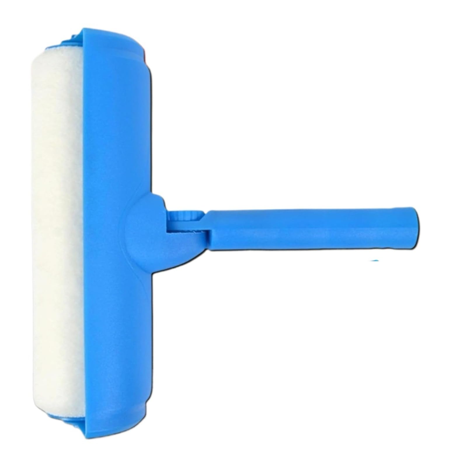 Irfhdcx Blue Paint Roller 1/2/4 Pcs Ceiling Paint Roller 10Inch Repair Painting No-Drip Brush With Shield(4Pcs)