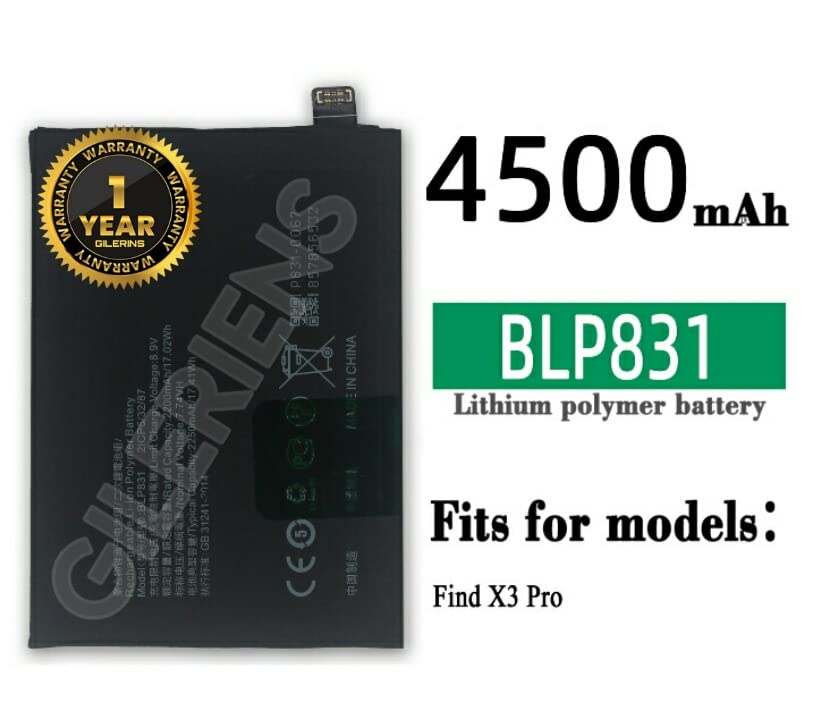 Image of Orignal BLP831 Battery for Oppo X3 pro Battery with 1 Year Warranty and High Capacity Battery Backup(for Oppo BLP831)