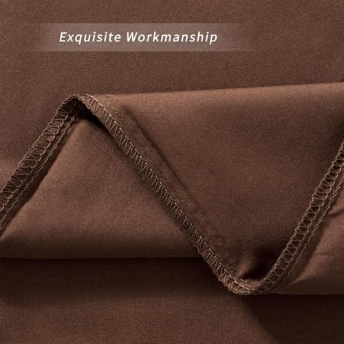 Image of Body Pillow Pillowcase with Zipper 1 piece,Coffee,20 inchx54 inch