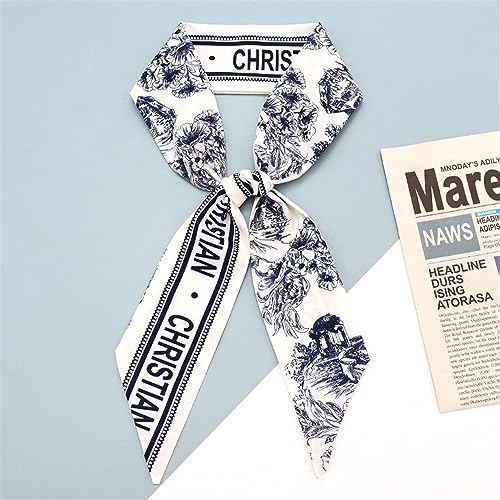 QTMY 3 Pack Purse Scarf for Bags Silk Head Scarf for Hair Handbag Women Scarfs Band Hair Neck Scarves Fashion Gifts,972