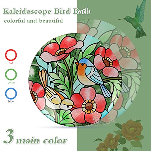 Mumtop Hanging Bird Bath - Glass Bird Bath, Hummingbird Bird Baths For Outdoors, Bird Feeders For Garden And Patio Decor #TOP2