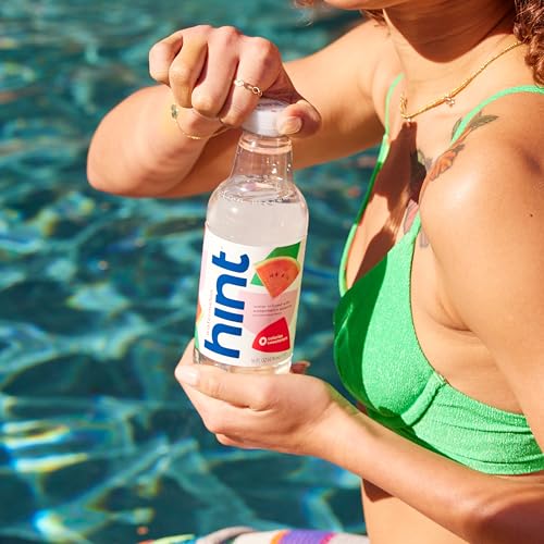 Hint Fruit-Infused Bottled Water, Watermelon - Sugar Free Flavored Water with Zero Calories, Naturally Flavored, and No Artificial Sweeteners - 16 Fl Oz (Pack of 12) - Thumbnail 7
